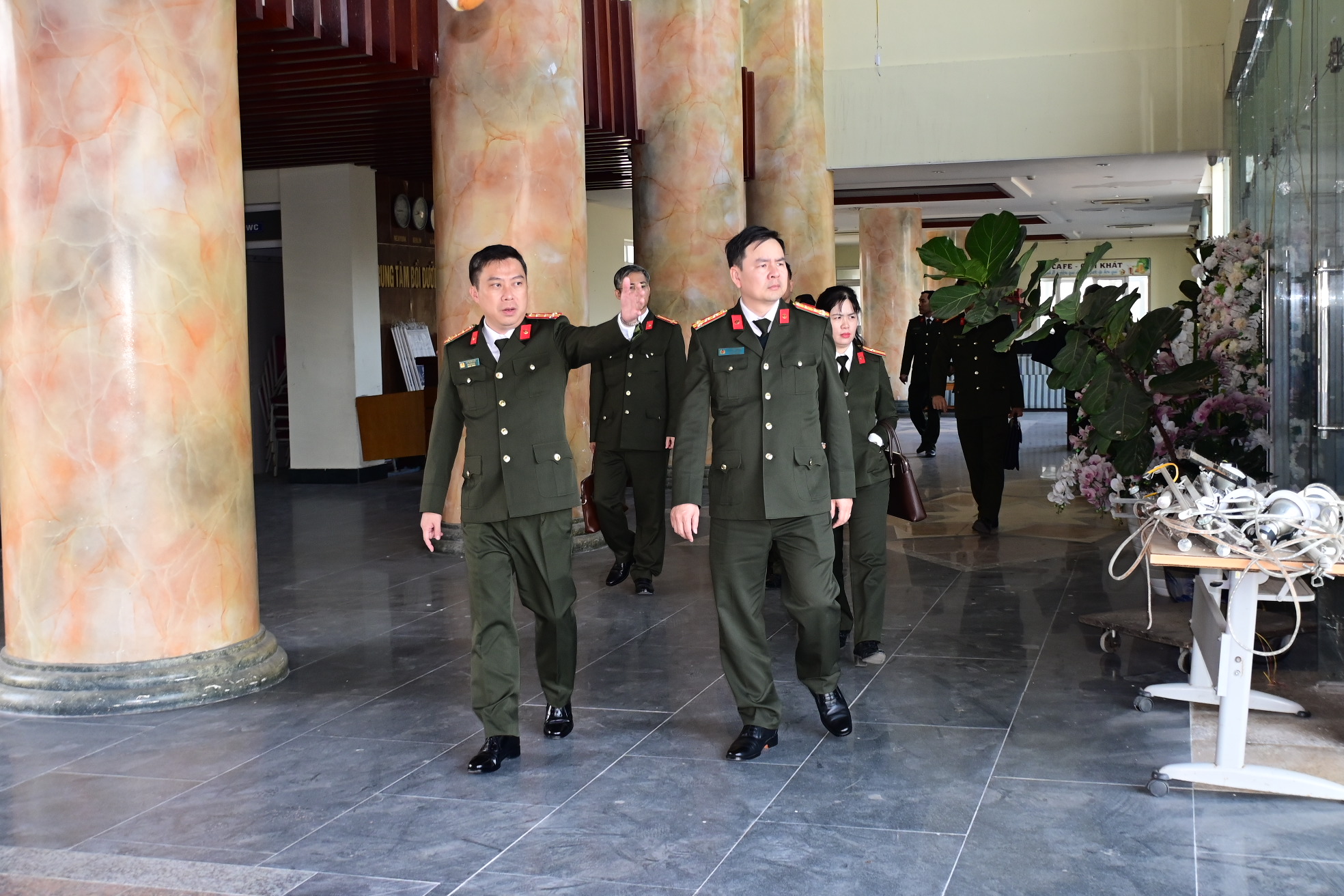 Đoàn công tác Cục Hậu cần Bộ Công an làm việc tại Hải Phòng